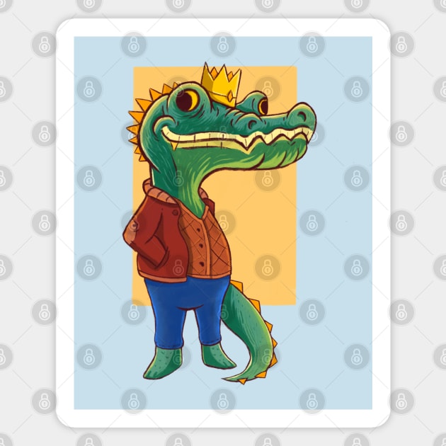 Crock King Magnet by LAckas